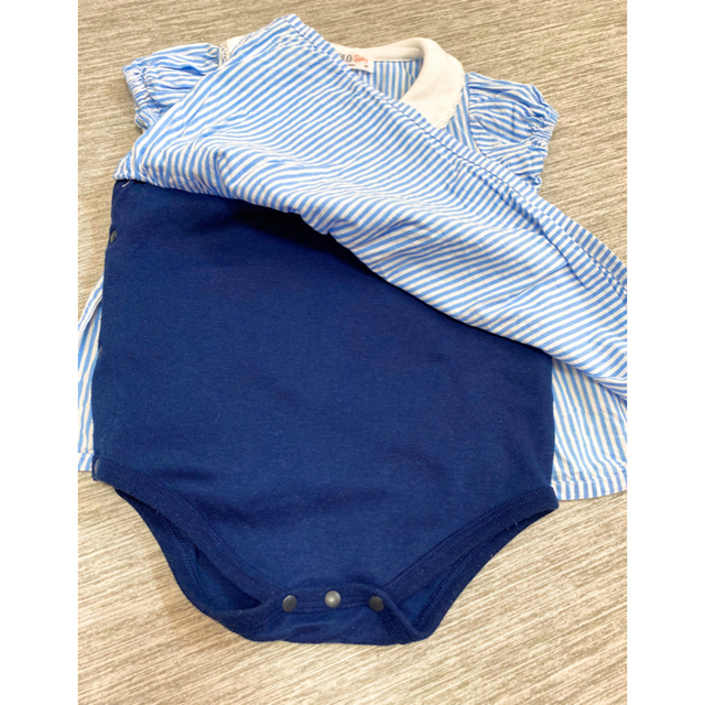 POLO RALPH LAUREN(ポロラルフローレン)のPOLO Baby 80cm  ワンピース　ロンパース　ベビー　お洒落　 キッズ/ベビー/マタニティのベビー服(~85cm)(ワンピース)の商品写真