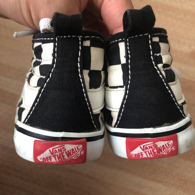 VANS(ヴァンズ)のハイカット スニーカー！※お値下げ中！ キッズ/ベビー/マタニティのベビー靴/シューズ(~14cm)(スニーカー)の商品写真