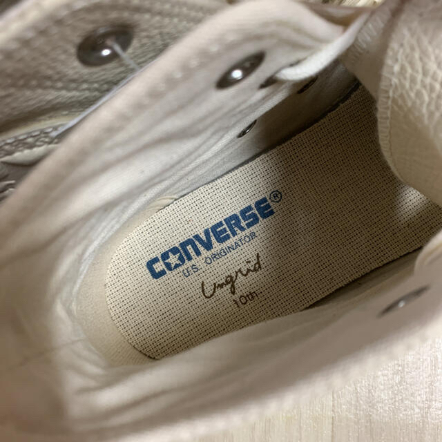 Ungrid(アングリッド)の【新品未使用】CONVERSE×Ungridコラボスニーカー レディースの靴/シューズ(スニーカー)の商品写真