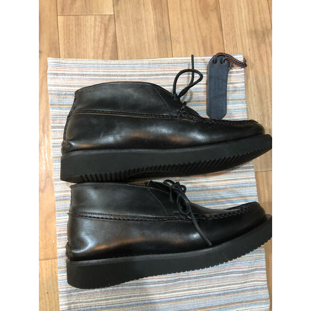 Paraboot(パラブーツ)のYUKETEN /ユケテン　チャッカブーツ　ブラック　26.0  US 8 メンズの靴/シューズ(ブーツ)の商品写真