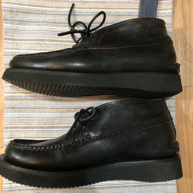 Paraboot(パラブーツ)のYUKETEN /ユケテン　チャッカブーツ　ブラック　26.0  US 8 メンズの靴/シューズ(ブーツ)の商品写真