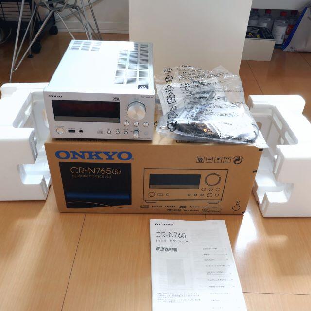 ONKYO(オンキヨー)の■ONKYO■CR-N765(S)■ネットワークアンプ スマホ/家電/カメラのオーディオ機器(アンプ)の商品写真