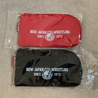 シマムラ(しまむら)の【新品】新日本プロレス&しまむら　ポーチ２点セット(格闘技/プロレス)