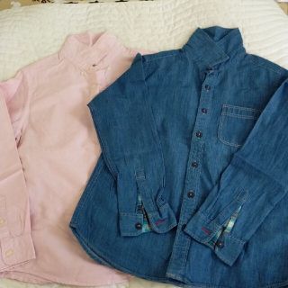 ユニクロ(UNIQLO)のユニクロ　シャツ　2枚(ブラウス)