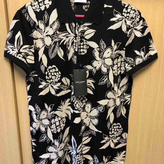 正規 Saint Laurent サンローラン ベイビーキャット ポロシャツ-
