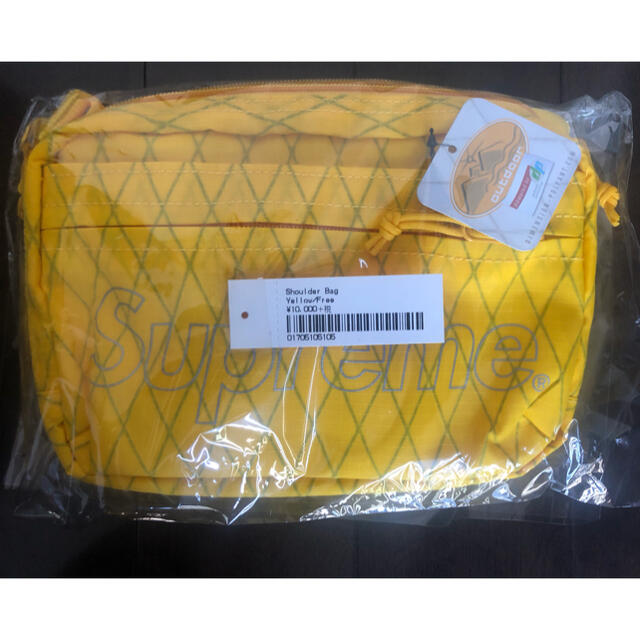 supreme 18AW shoulder bag yellow