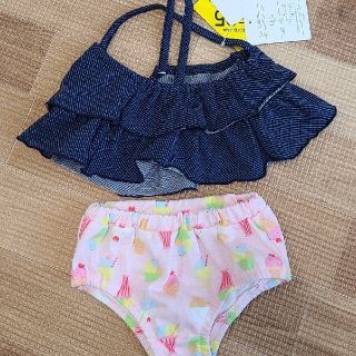 シマムラ(しまむら)の水着　新品未使用　80サイズ　女の子(水着)