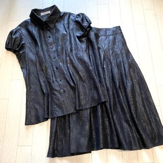 ルネ(René)の美品 Rene セットアップ スカート ブラウス 36(セット/コーデ)