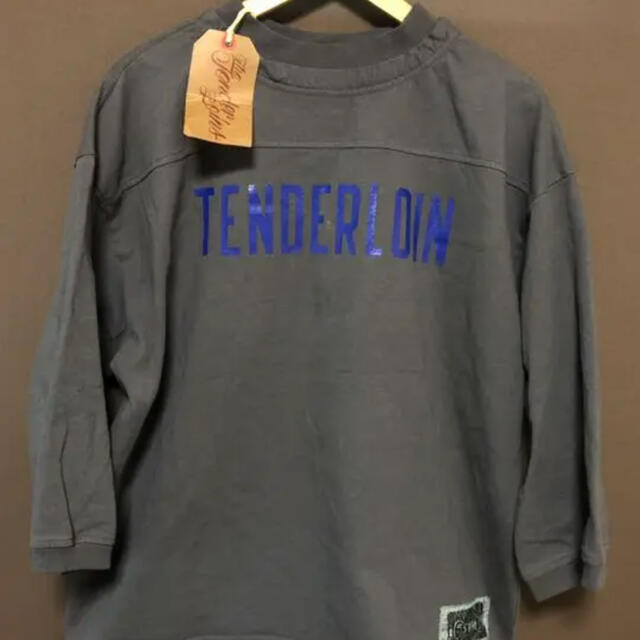 Tenderloinフットボール七分袖ロンTシャツカットソー