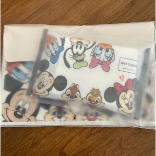 ディズニー(Disney)の【非売品】オリジナルマルチケース　ウェットティッシュ　ディズニーストア(キャラクターグッズ)