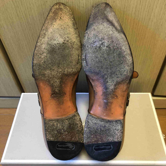 Santoni - 正規 SANTONI サントーニ ダブルモンクストラップ Santoni - 正規 SANTONI サントーニ ダブルモンクストラップ
