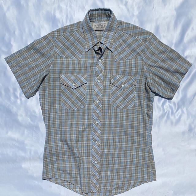 Lee(リー)の70’s Mr Leggs ウェスタンシャツ　半袖シャツ　ヴィンテージ　古着 メンズのトップス(シャツ)の商品写真