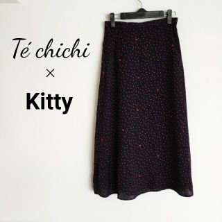 テチチ(Techichi)のミミ様専用☆テチチ　Hello Kitty 45th コラボ ロングスカート　(ロングスカート)