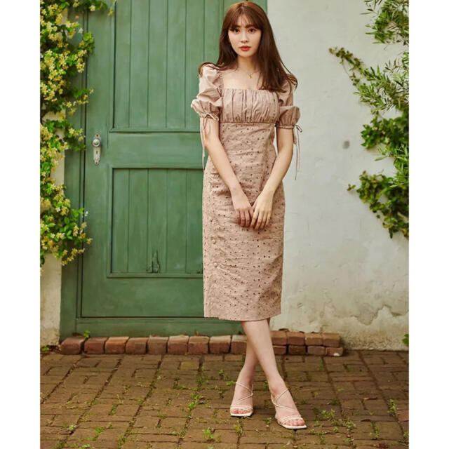 her lip to 2Way Eyelet Lace Summer Dressのサムネイル