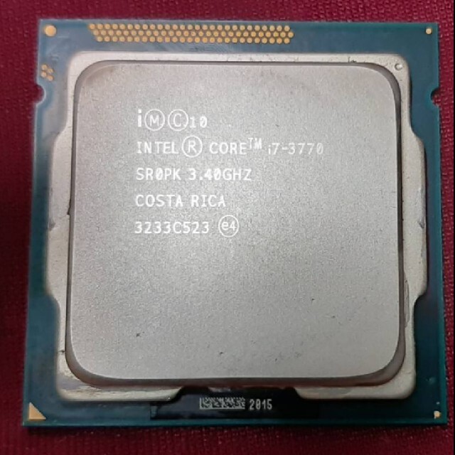 intel　インテル　cpu　i7 3770