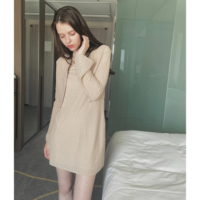 Lochie(ロキエ)のpapermoon summer lace set up(beige) レディースのレディース その他(セット/コーデ)の商品写真