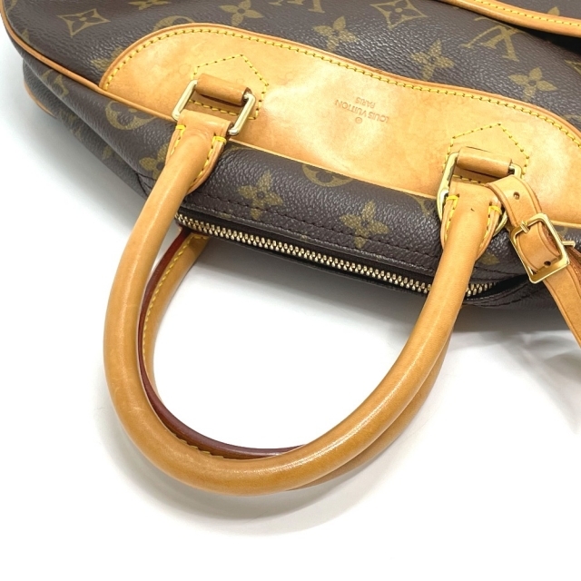 ルイヴィトン LOUIS VUITTON ドーヴィル M47270 モノグラム ボストンバッグ ハンドバッグ モノグラムキャンバス ブラウン