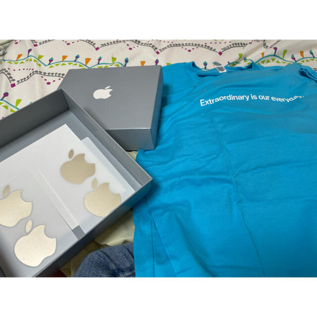 Apple care tシャツ　Appleロゴ　非売品 メンズのトップス(Tシャツ/カットソー(半袖/袖なし))の商品写真