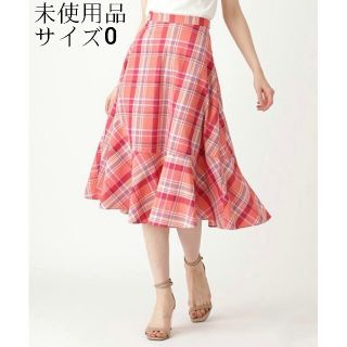 ジルスチュアート(JILLSTUART)の【未使用】ジルスチュアートJILL STUARTサンディチェックスカート(ひざ丈スカート)