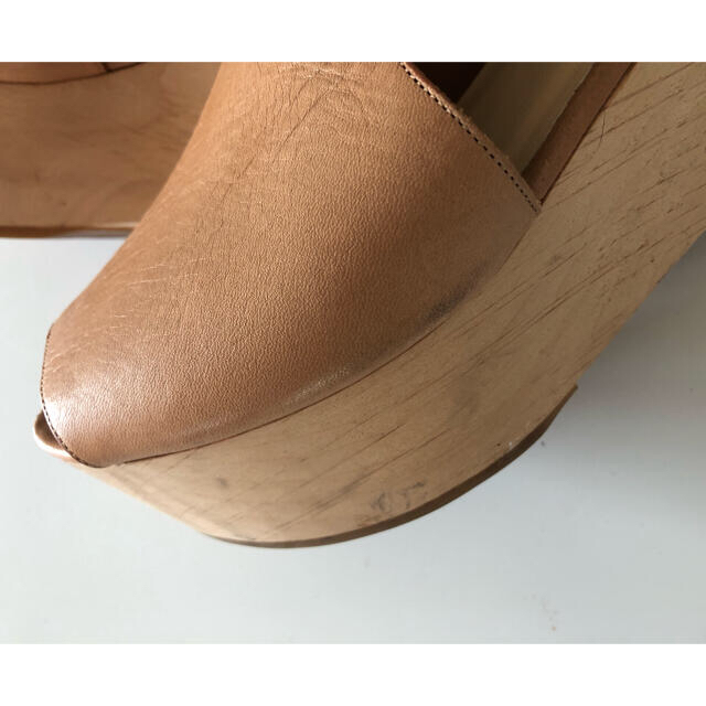 3.1 Phillip Lim(スリーワンフィリップリム)の スリーワンフィリップリム ウッドウエッジヒールサンダル  レディースの靴/シューズ(サンダル)の商品写真