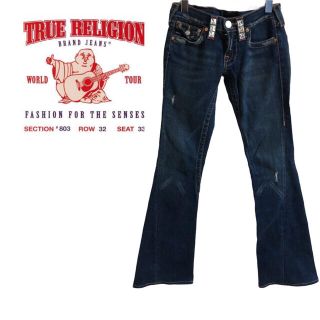 トゥルーレリジョン(True Religion)の貴重 トゥルーレリジョン TRUE RELIGION フレアデニムパンツ(デニム/ジーンズ)