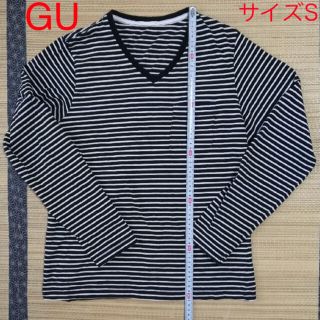 ジーユー(GU)のGU 長袖Tシャツ　ボーダー ロンT(Tシャツ/カットソー(七分/長袖))