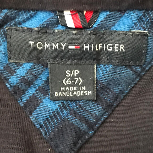 TOMMY HILFIGER(トミーヒルフィガー)のTommyHilfiger フーディパーカー　115-125cm 6-8歳向け キッズ/ベビー/マタニティのキッズ服男の子用(90cm~)(ジャケット/上着)の商品写真