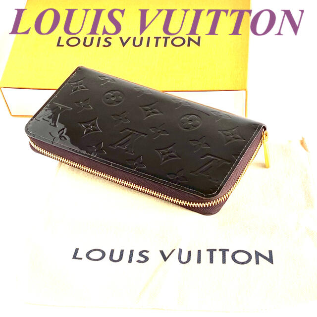 LOUIS VUITTON(ルイヴィトン)のルイヴィトン❤️　Ｍ90416 ヴェルニ　ジッピーウォレット　長財布　アマラント レディースのファッション小物(財布)の商品写真