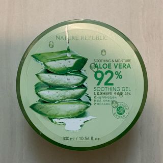 ネイチャーリパブリック(NATURE REPUBLIC)の【新品】NATURE REPUBLIC  アロエベラ92％　300ml(保湿ジェル)