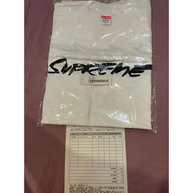 Supreme 20FW Futura Logo Tee ホワイト MTシャツ/カットソー(半袖/袖なし)