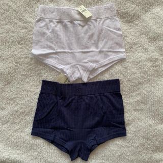 アメリカンイーグル(American Eagle)のAerie リブシームレスボーイショート2枚セット(ショーツ)