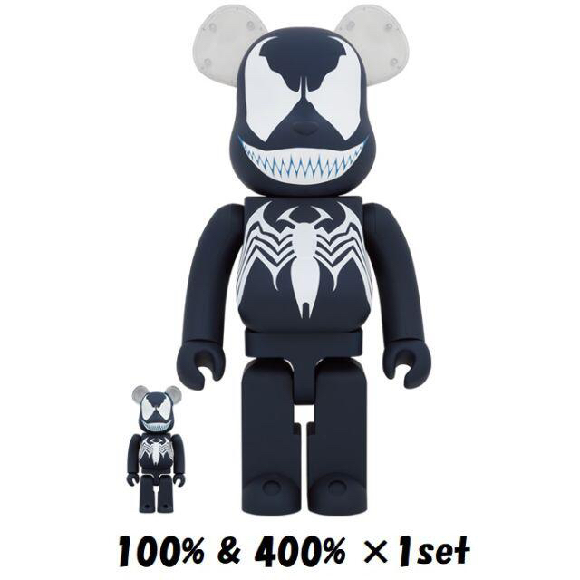 【新品】BE@RBRICK VENOM 100% & 400% 1セット即購入大歓迎です