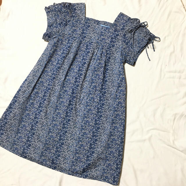 t.yamai paris(ティヤマイパリ)の＆ROSE  t.yamai paris  アンドローズ　リバティ　ワンピース キッズ/ベビー/マタニティのキッズ服女の子用(90cm~)(ワンピース)の商品写真