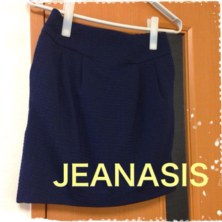 ジーナシス(JEANASIS)の☆ジャガードタック コクーンスカート☆(ミニスカート)