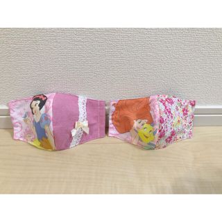 マスク(THE MASK)のSALE♡インナーマスク　女の子柄　2個セット　小学生サイズ☆(外出用品)