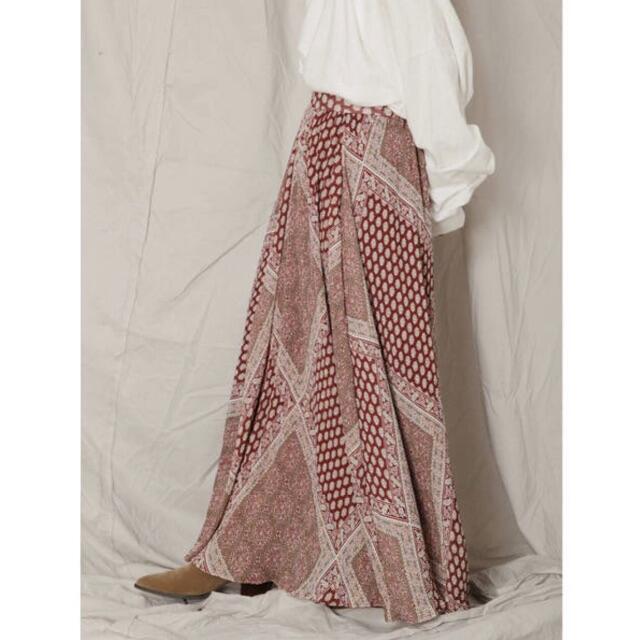 Ungrid(アングリッド)のラメランダムプリーツパネル柄スカート レディースのスカート(ロングスカート)の商品写真
