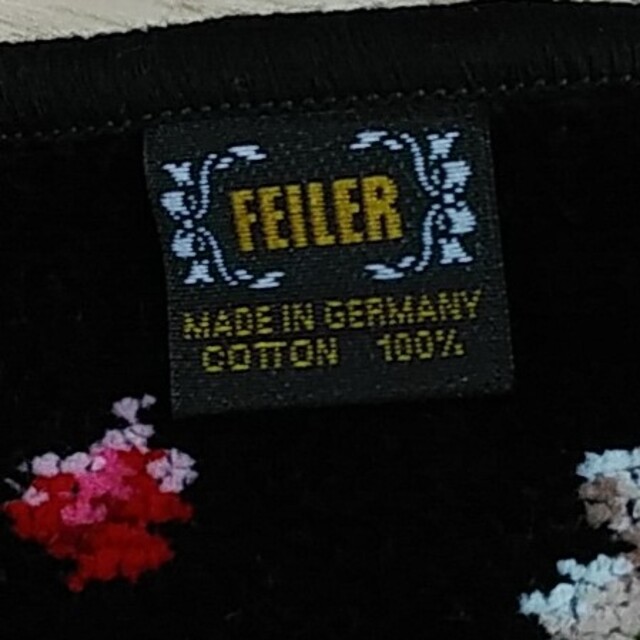 FEILER(フェイラー)の専用　黒のみ　フェイラー　ハンドタオル レディースのファッション小物(ハンカチ)の商品写真