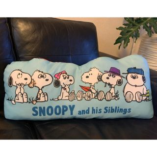 ピーナッツ(PEANUTS)のローソン スヌーピー ラストワン賞 クッション★SNOOPY オラフ (キャラクターグッズ)