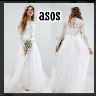 エイソス(asos)のASOS ウエディングドレス　二次会　前撮り　結婚式(ウェディングドレス)