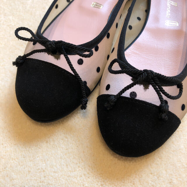 プリティバレリーナ☆ドットフラットシューズ レディースの靴/シューズ(バレエシューズ)の商品写真