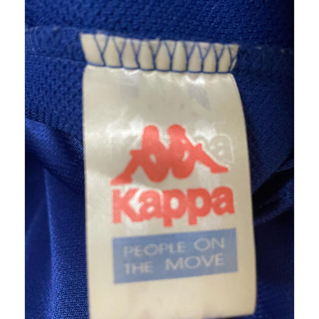 Kappa(カッパ)のビンテージ　90s カッパ　メンズM サイドライン　ビックロゴ メンズのトップス(Tシャツ/カットソー(半袖/袖なし))の商品写真