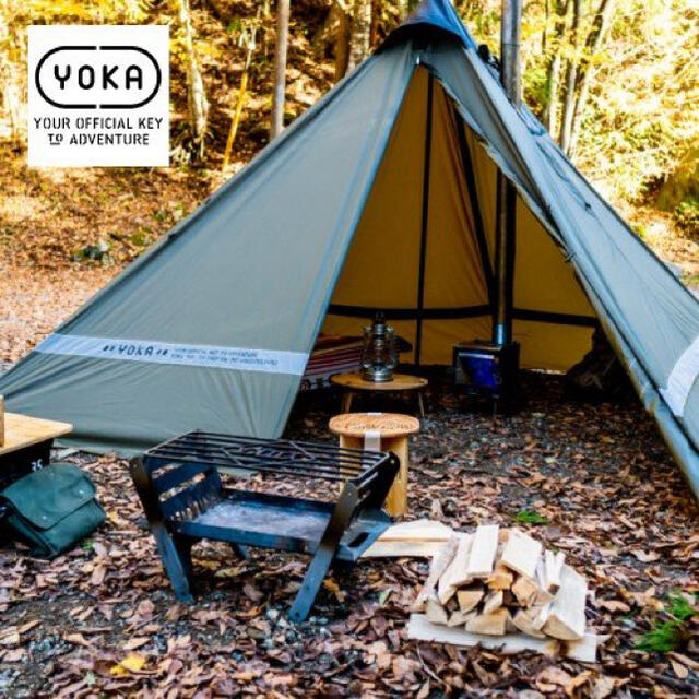 TIPIメーカー新品　YOKA/ヨカ TIPI(ティピ) ワンポールテント 1〜2人用