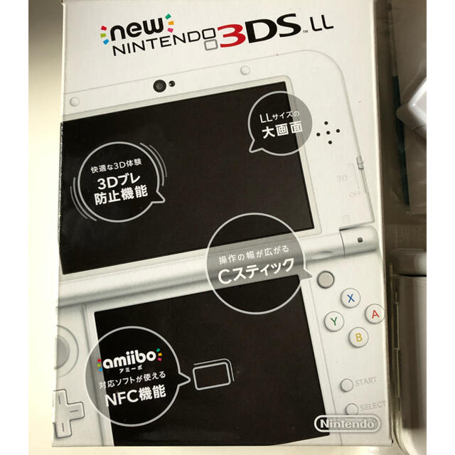 Nintendo 3DS NEW ニンテンドー 本体 LL パールホワイト 1