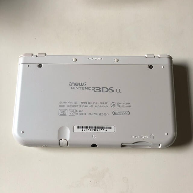 Nintendo 3DS NEW ニンテンドー 本体 LL パールホワイト 5