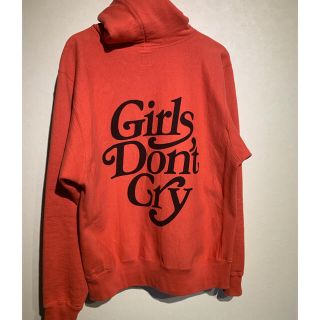 ジーディーシー(GDC)のhuman made girls don't cry hudie RED L(パーカー)