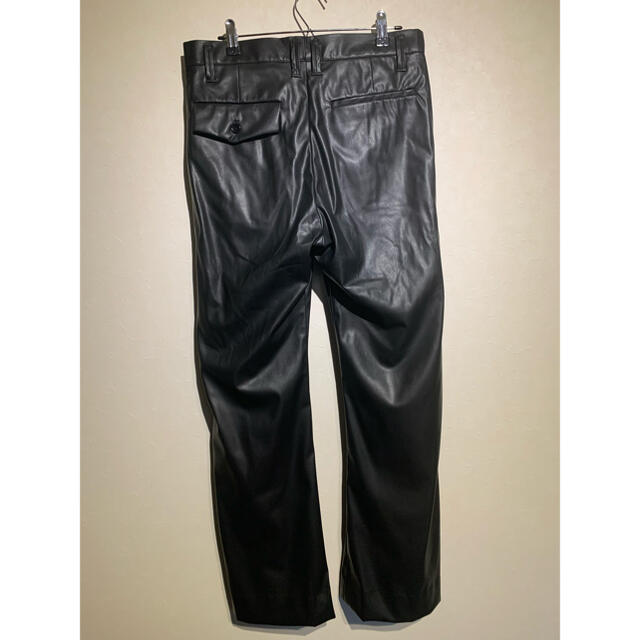 SUNSEA(サンシー)のryo takashima pants leather 2 メンズのパンツ(スラックス)の商品写真