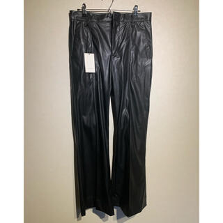 サンシー(SUNSEA)のryo takashima pants leather 2(スラックス)