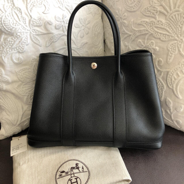 BOX保存袋ご専用⭐︎ガーデンパーティーtpm 黒　HERMES