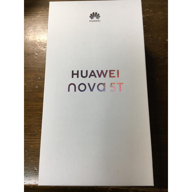 メッシ様専用 huawei nova5T Crush Blue simフリー-