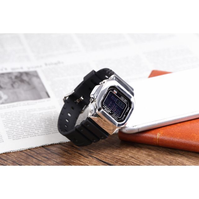 カシオ カスタムGショック シルバー925 GW-M5610 鏡面加工 鑑定済